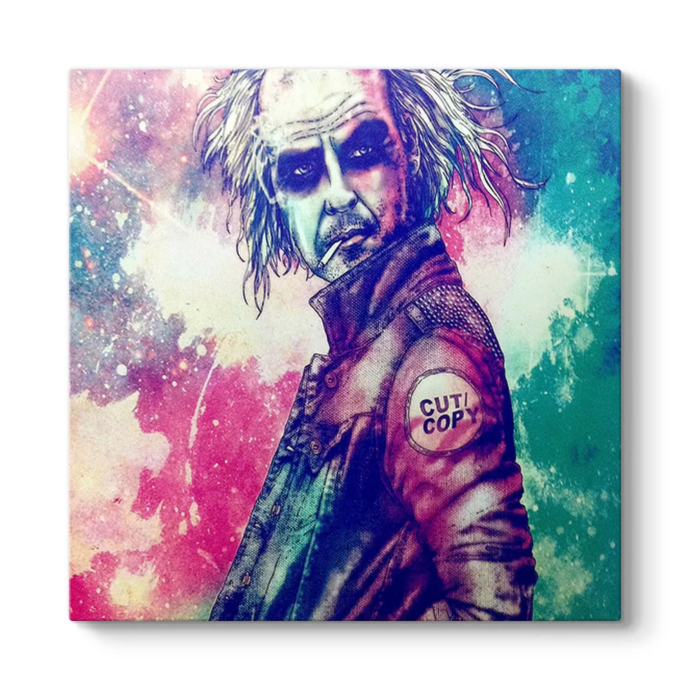 Albert Einstein Popart Tablosu - Model 3